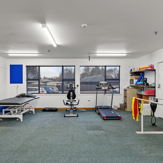 Gymnasium at Assisi Residential Care