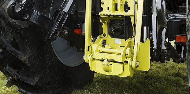 Dromone hydraulic pick up hitch