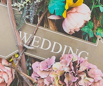 Wedding sign
