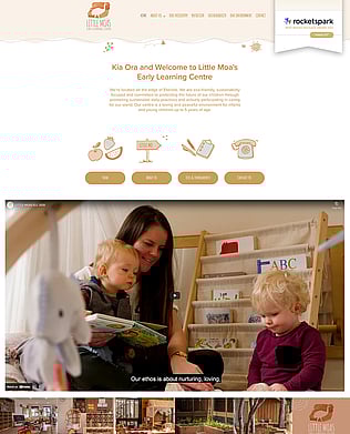 Little Moas Rocketspark Website | Early Learning Centre Auckland | Daycare