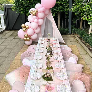 A FAIRY PICNIC - This little fairy wished for a magical fairy picnic and that's exactly what she received.