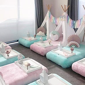 PRETTY PASTELS - Can't decide?  Why not go for a selection of pastel colours.  Soft purple, pink, mint and gold.   Great for both boys and girls.