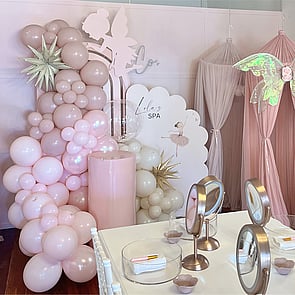 I DO BELIEVE IN FARIES!  - With a soft pink colour pallet it was the perfect colours for a little fairy princess.