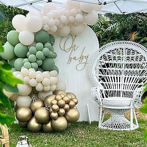 &lsquo;OH BABY&rsquo; baby shower - New babies and new mummies are worth a big celebration! This earthy/neutral baby shower is gender neutral so perfect for either a baby boy or baby girl!