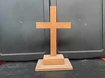Cross - Wooden - 41cm tall.