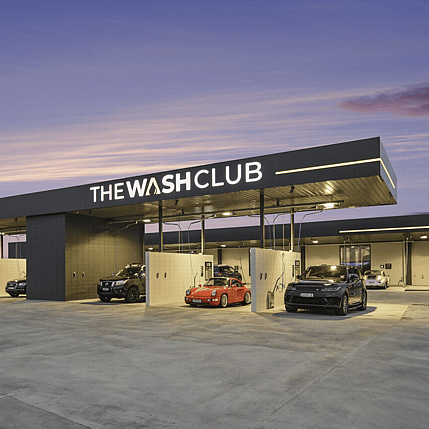 Ardent Building Developments. Hamilton, Waikato. NZ. Image of commercial build of The Wash Club. 