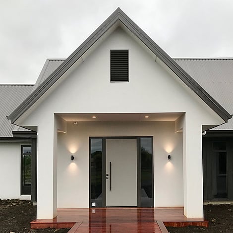 Ardent Building Developments. Hamilton, Waikato. NZ. Image of new home build exterior