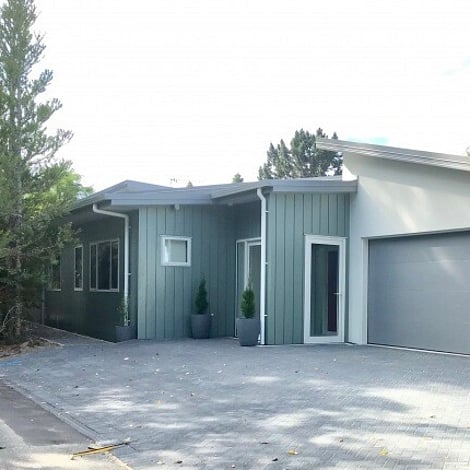 Ardent Building Developments. Hamilton, Waikato. NZ. Image of new home build exterior