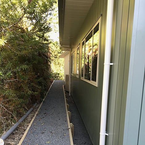 Ardent Building Developments. Hamilton, Waikato. NZ. Image of new home build landscaping