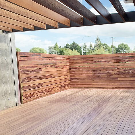 Ardent Building Developments. Hamilton, Waikato. NZ. Image of decking