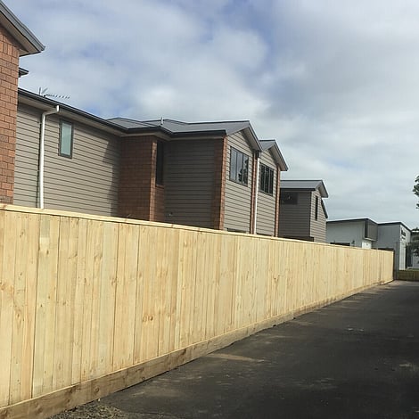 Ardent Building Developments. Hamilton, Waikato. NZ. Image of fencing