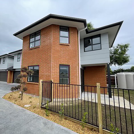 Ardent Building Developments. Hamilton, Waikato. NZ. Image of duplex