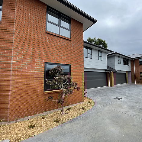 Ardent Building Developments. Hamilton, Waikato. NZ. Image of duplex