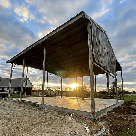 Ardent Building Developments. Hamilton, Waikato. NZ. Image of barn renovation exterior
