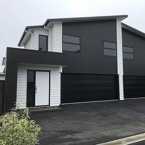 Ardent Building Developments. Hamilton, Waikato. NZ. Image of duplex