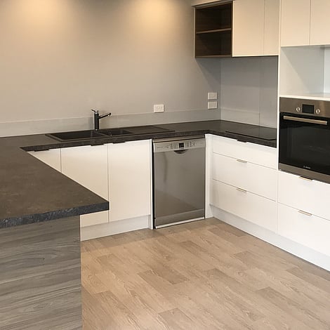 Ardent Building Developments. Hamilton, Waikato. NZ. Image of duplex interior