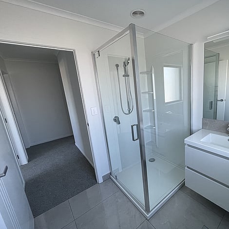 Ardent Building Developments. Hamilton, Waikato. NZ. Image of apartment bathroom