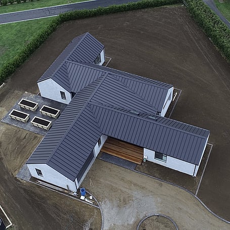 Ardent Building Developments. Hamilton, Waikato. NZ. Image of new home build exterior