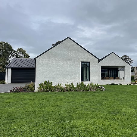 Ardent Building Developments. Hamilton, Waikato. NZ. Image of new home build exterior