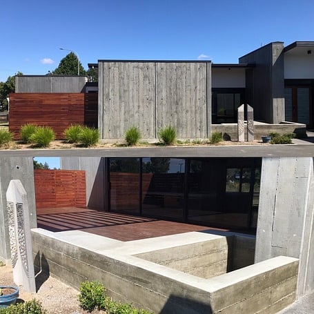 Ardent Building Developments. Hamilton, Waikato. NZ. Image of new home landscaping