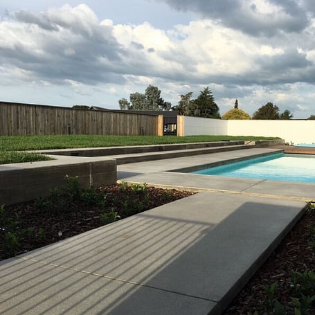 Ardent Building Developments. Hamilton, Waikato. NZ. Image of new home landscaping