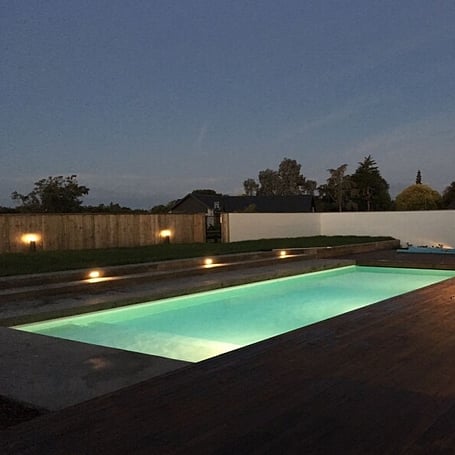 Ardent Building Developments. Hamilton, Waikato. NZ. Image of new home landscaping