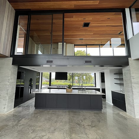 Ardent Building Developments. Hamilton, Waikato. NZ. Image of new home build interior