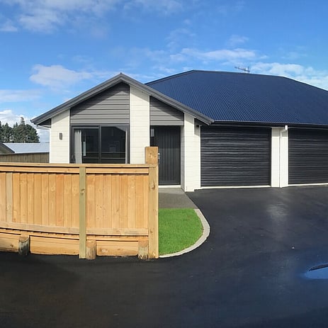Ardent Building Developments. Hamilton, Waikato. NZ. Image of duplexes
