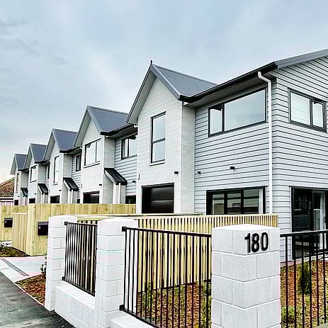Ardent Building Developments. Hamilton, Waikato. NZ. Image of apartments