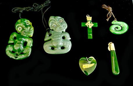 Maori and Tribal Art – Folk Art and Kiwiana -New Zealand Jade(Pounamu) at Rotorua Antiques and Collectables