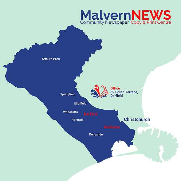 Malvern News Distribution Map