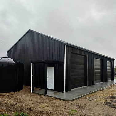 lifestyle shed, sheds nz, garage nz, sheds waikato, barns, pole sheds, 3 bay shed, kitsets,