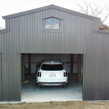 lifestyle shed, sheds nz, garage nz, sheds waikato, barns, pole sheds, 3 bay shed, kitsets, utility shed, livable shed, house shed