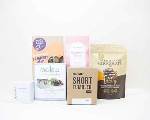 nz tea, coffee cup and sweet treats