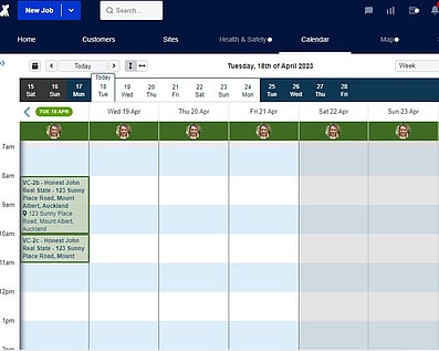 Fergus Calendar Sceenshot
