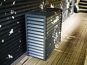 Heatpump cover matched with colorsteel