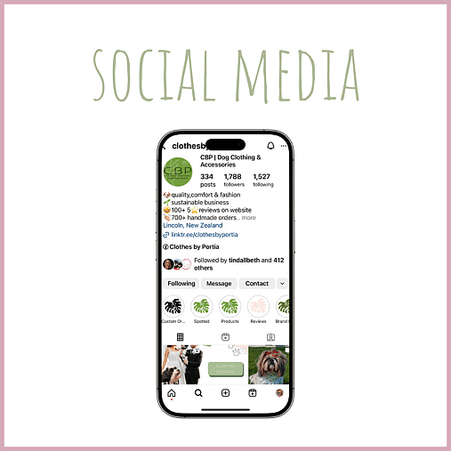 social media for pretty in pink digital