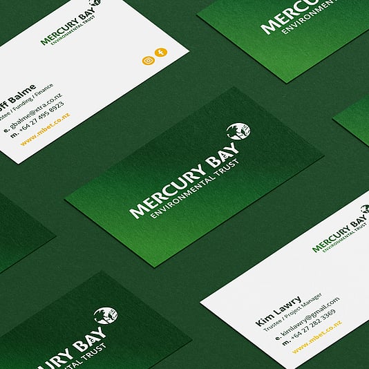 Mercury Bay Environmental Trust Business Cards
