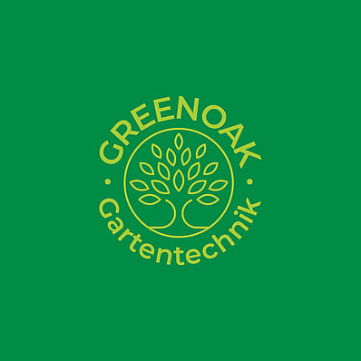 Greenoak Gartentechnik Logo (German)