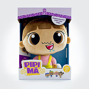 Box packaging design for Pipi Mā doll