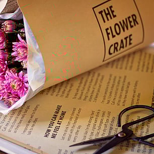 Business location photography for flower company