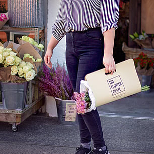 Business location photography for flower company