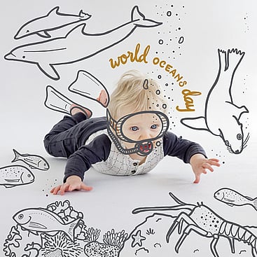 Kauri and Sons World Oceans Day photography and illustration