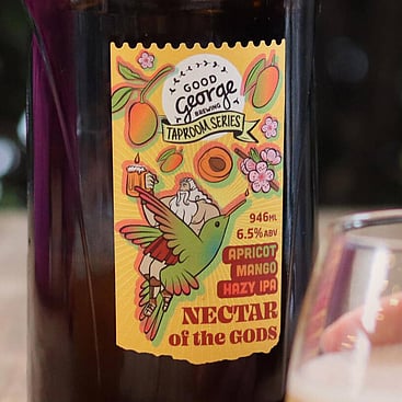 Illustration for Good George Nectar of the Gods IPA