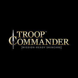 Troop Commander &ndash; Mission Ready Skincare for Men logo design