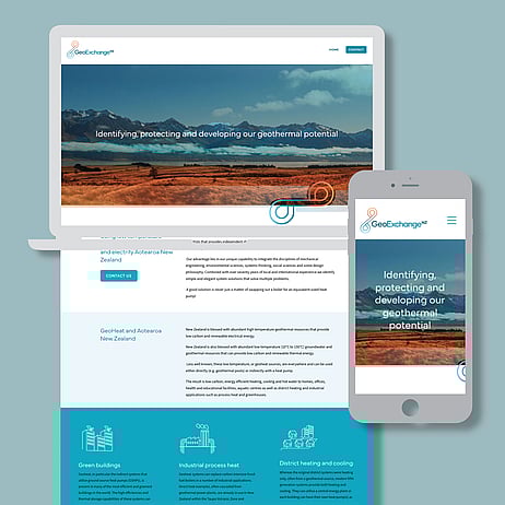 Xeot&eacute;rmica Galega responsive website