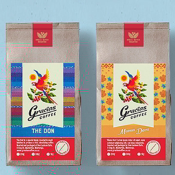 Gracias Coffee eco packaging