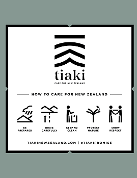 Two Rivers Ohakune is committed to caring for New Zealand and the Tiaki promise