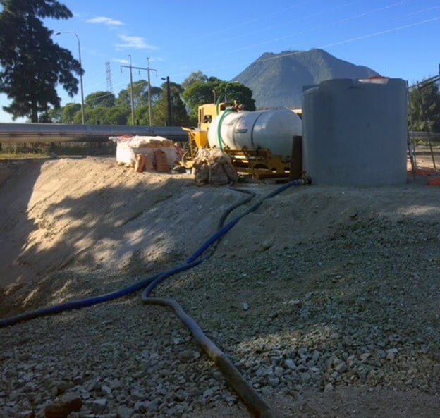 SH34 Road and Rail Kawerau Pipe Thrusting