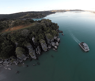 End the day with a sunset cruise aboard the Wahine Moe